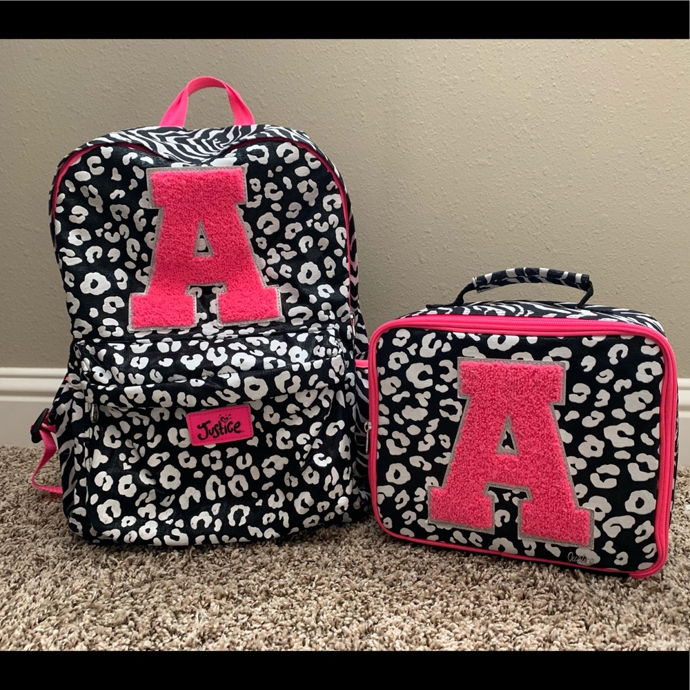 Justice Backpack & Lunchbox Set